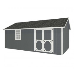 EZ-Fit Craftsman 12'W x 20'D Wood Storage Shed Kit (ez_craftsman1220)