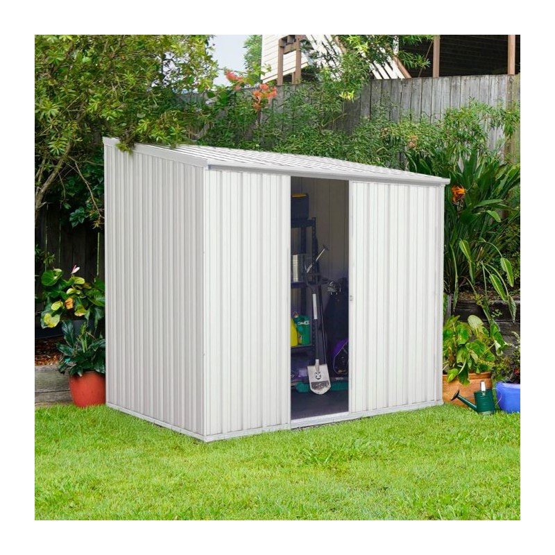 Absco EZI Slider 7' x 5' Metal Shed Kit - AB1042)