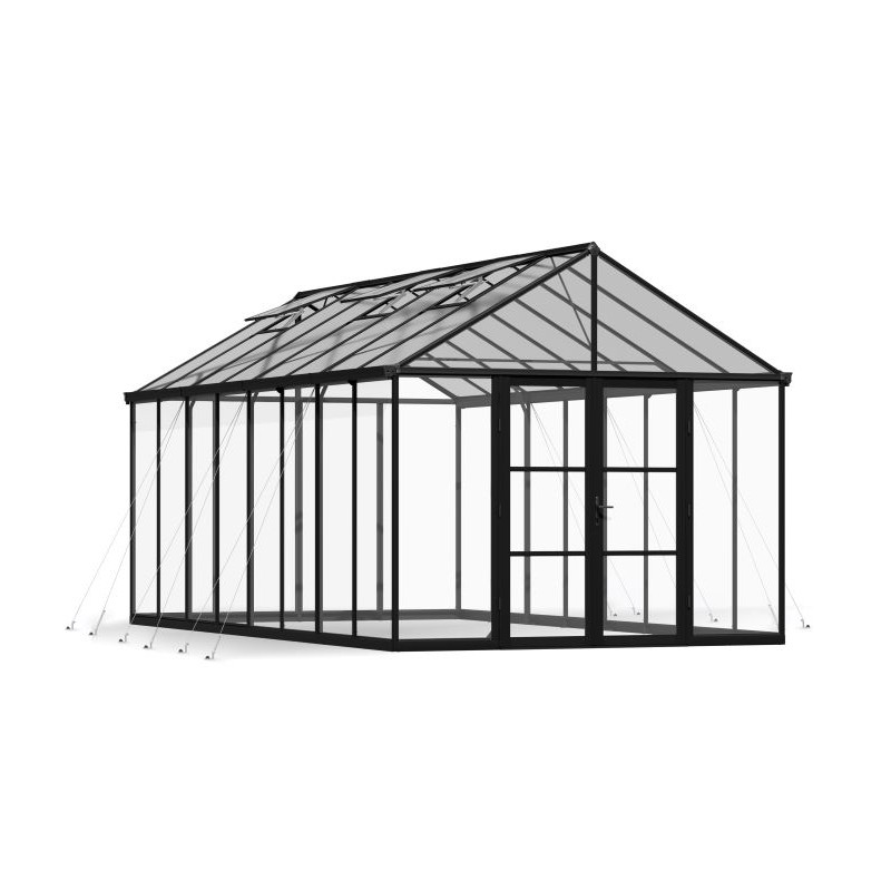 Palram - Canopia Aria 10'x20' Greenhouse - Black (HG5730)