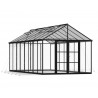 Palram - Canopia Aria 10'x20' Greenhouse - Black (HG5730)