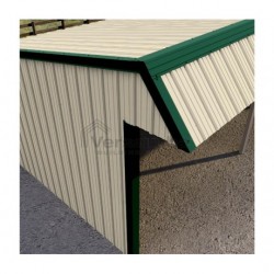 VersaTube Single Slope Loafing 12 x30 x10'/8'  Metal Shed / Run-In Shelter Kit (VTSSLS1230)
