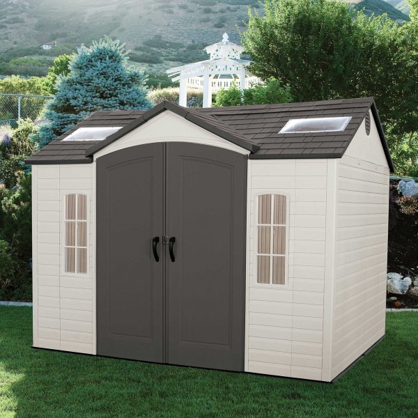 lifetime 10x8 ft garden storage shed kit 60005