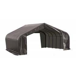 Shelter Logic 22x20x13 Peak Style Instant Garage Kit - Grey (82043)