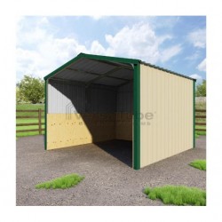 VersaTube 12x12x8 Metal Loafing Shed Run-In Shelter Kit (VTLS121208)