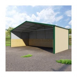 VersaTube 30x12x8 Metal Loafing Shed Run-In Shelter Kit (VTLS301208)