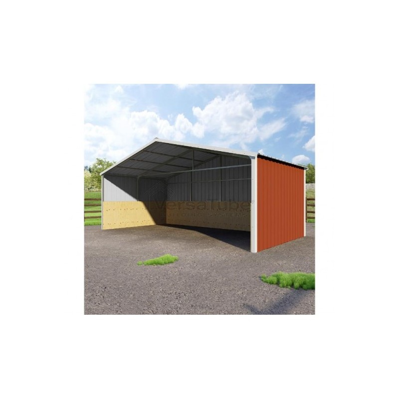 VersaTube 30x12x8 Metal Loafing Shed Run-In Shelter Kit (VTLS301208)