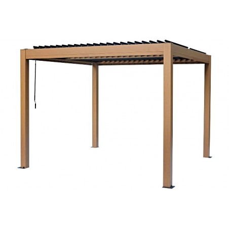 Gazebo Penguin 10x10 Vikos Stand Alone Pergola Kit - Wood Finish (PA1010-W118)