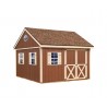 Best Barns Backyard Basecamp Standard 12x12 Pre-Cut Wood Shed Kit w/ Barn Doors on Eave - (BBASDE12) Best Barns Backyard Basecamp Standard 12x12 Pre-Cut Wood Shed Kit w/ Barn Doors on Eave - (BBASDE12)