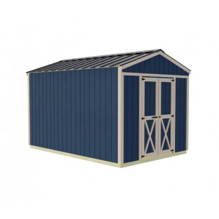 Best Barns Handmade Haven Mini 8x12 Wood Storage Shed Kit – Gable Roof (HMINDG12)