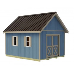 Best Barns Planner's Paradise 12x16 Storage Sheds - Sliding Doors (PPARSD16)