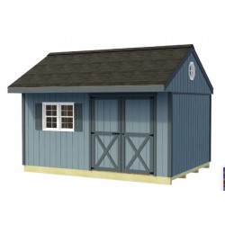 Best Barns Overhang Oasis 10x14 Specialty Shed Kit (OOASDE14)