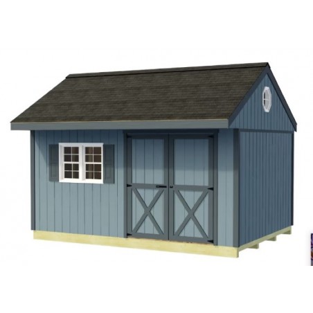Best Barns Overhang Oasis 10x14 Specialty Shed Kit (OOASDE14)