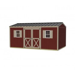 Best Barns Handmade Haven 10x16 Wood Shed Kit – Gable Door (HHAVDG16)