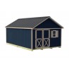 Best Barns Backyard Basecamp 12x12 Pre-Cut Wood Shed Kit w/ Centered Gable Door - (BBASDG12C) Best Barns Backyard Basecamp 12x12 Pre-Cut Wood Shed Kit w/ Centered Gable Door - (BBASDG12C)