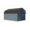 Best Barns Handcrafted Homestead 12x20 Wood Barn Kit w/ Offset Door on Gable & Loft (HHOMDG20OLF)