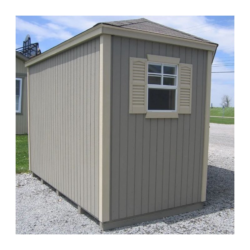 Little Cottage Co. Classic Five Corner Panelized Shed Kit - (10x10 5-SCS-PNK)
