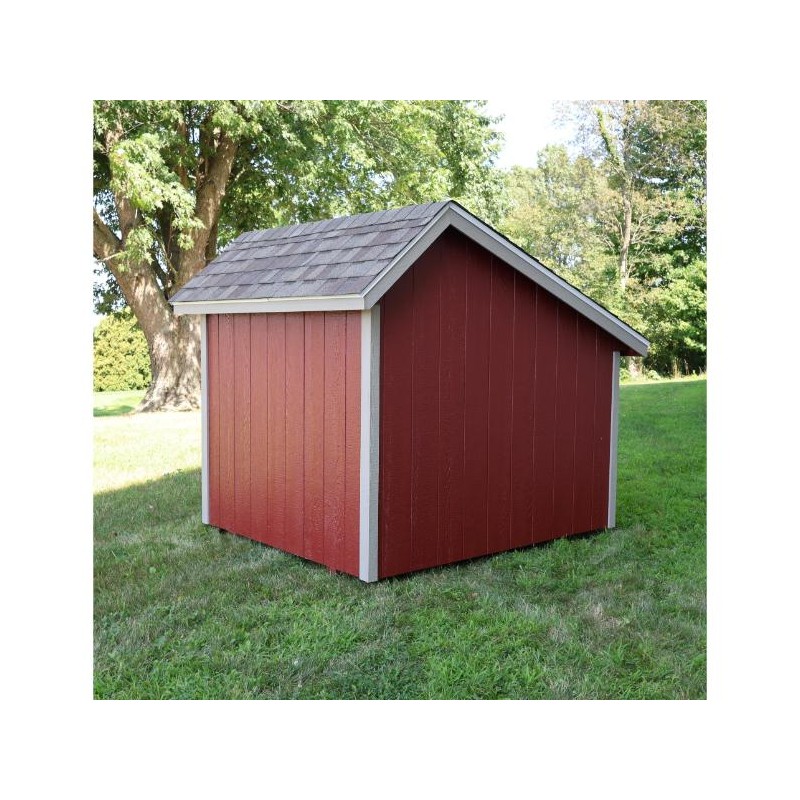 EZ-Fit 6x7 Wood Playhouse Kit w/ Loft, Windows, Floor & Shingles (ez_playhouse67)