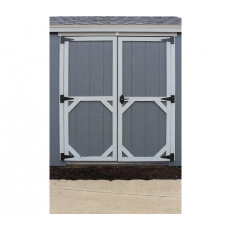 EZ-Fit Craftsman 10'W x 20'D Wood Storage Shed Kit (ez_craftsman1020)