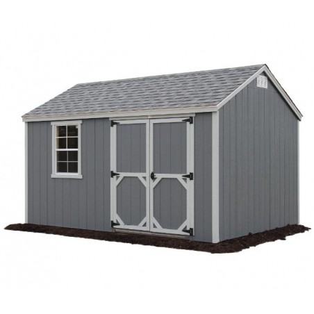 EZ-Fit Craftsman 10'W x 20'D Wood Storage Shed Kit (ez_craftsman1020)
