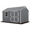 EZ-Fit Craftsman 10'W x 20'D Wood Storage Shed Kit (ez_craftsman1020)