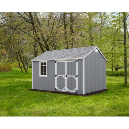 EZ-Fit Craftsman 10'W x 20'D Wood Storage Shed Kit (ez_craftsman1020)