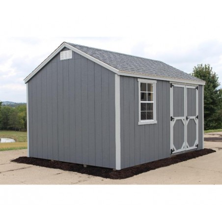 EZ-Fit Craftsman 8'W x 12'D Wood Storage Shed Kit (ez_craftsman812)