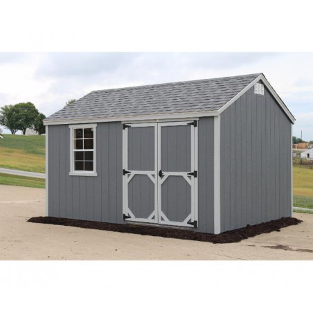 EZ-Fit Craftsman 8'W x 12'D Wood Storage Shed Kit (ez_craftsman812)