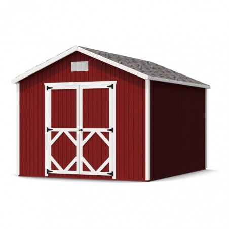 Little Cottage Co. Pre-Cut 10x12 Classic Gable Wood Shed Kit - (10x12 CGS-PC)