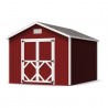 Little Cottage Co. Pre-Cut 10x12 Classic Gable Wood Shed Kit - (10x12 CGS-PC)