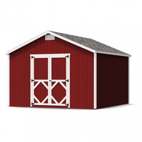 Little Cottage Co. Pre-Cut 12x12 Classic Gable Wood Shed Kit - (12x12 CGS-PC)