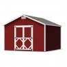 Little Cottage Co. Pre-Cut 12x12 Classic Gable Wood Shed Kit - (12x12 CGS-PC)