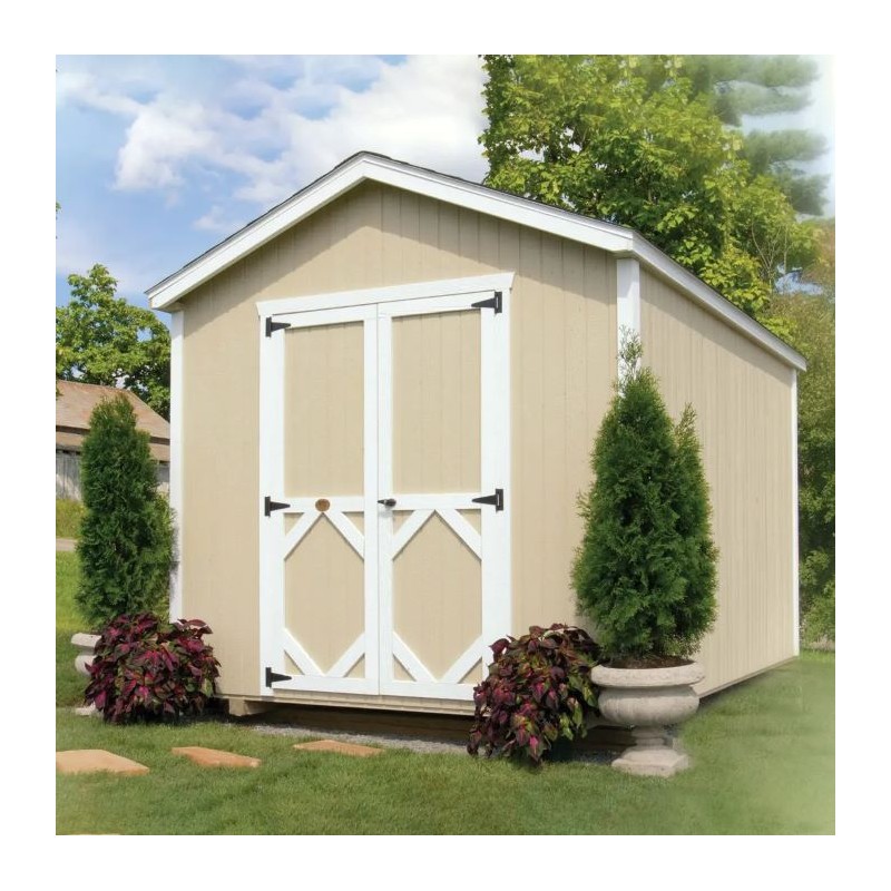 Little Cottage Co. Pre-Cut 12x12 Classic Gable Wood Shed Kit - (12x12 CGS-PC)