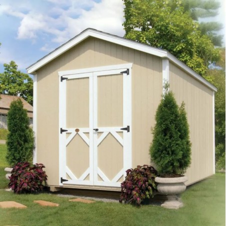 Little Cottage Co. Pre-Cut 12x12 Classic Gable Wood Shed Kit - (12x12 CGS-PC)