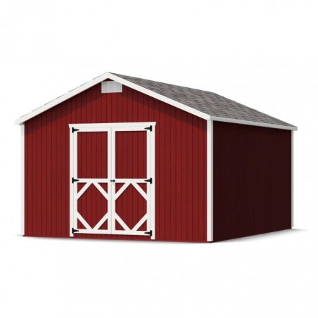 Little Cottage Co. Pre-Cut 12x14 Classic Gable Wood Shed Kit - (12x14 CGS-PC)