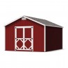Little Cottage Co. Pre-Cut 12x14 Classic Gable Wood Shed Kit - (12x14 CGS-PC)