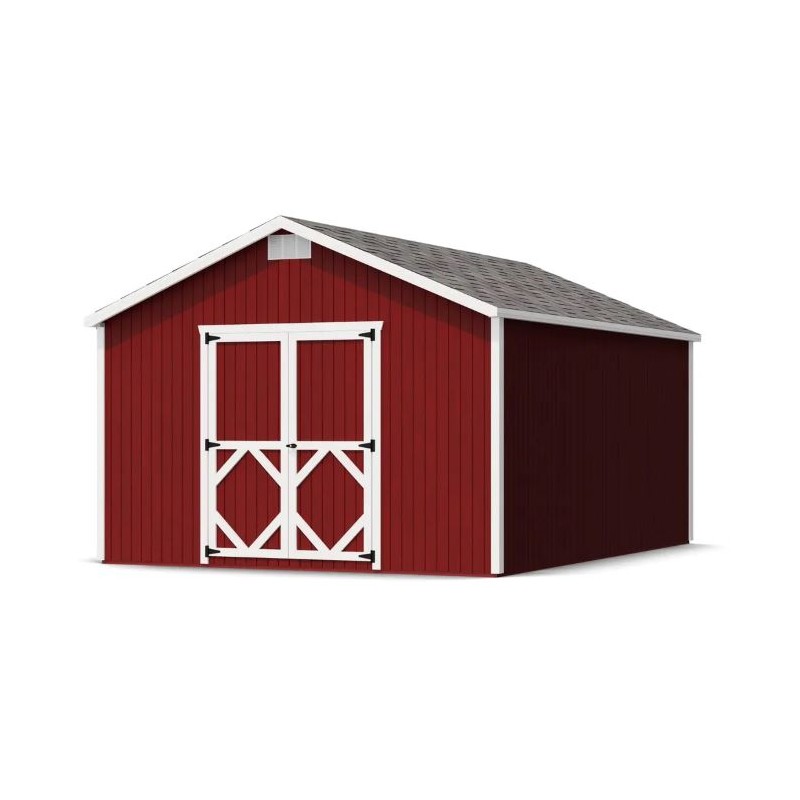 Little Cottage Co. Pre-Cut 12x16 Classic Gable Wood Shed Kit - (12x16 CGS-PC)