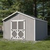 Little Cottage Co. Pre-Cut 12x16 Classic Gable Wood Shed Kit - (12x16 CGS-PC)