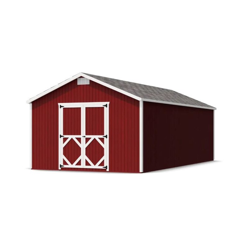 Little Cottage Co. Pre-Cut 12x24 Classic Gable Wood Shed Kit - (12x24 CGS-PC)