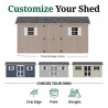 Little Cottage Co. Pre-Cut 8x16 Classic Workshop Wood Shed Kit - (8x16 CWS-PC) Little Cottage Co. Pre-Cut 8x16 Classic Workshop Wood Shed Kit - (8x16 CWS-PC)