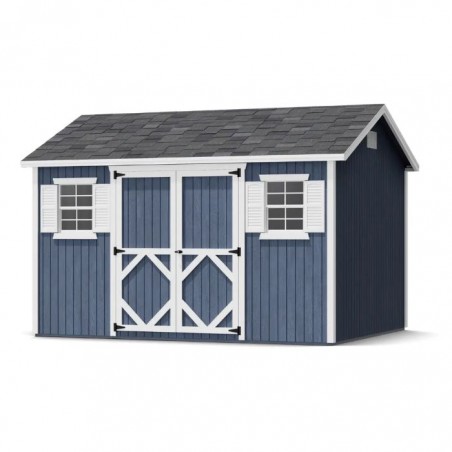 Little Cottage Co. Pre-Cut 10x12 Classic Workshop Wood Shed Kit - (10x12 CWS-PC)