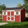 Little Cottage Co. Pre-Cut 10x12 Classic Workshop Wood Shed Kit - (10x12 CWS-PC)