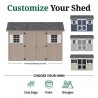 Little Cottage Co. Pre-Cut 10x12 Classic Workshop Wood Shed Kit - (10x12 CWS-PC)