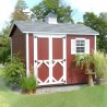 Little Cottage Co. Pre-Cut 10x12 Classic Workshop Wood Shed Kit - (10x12 CWS-PC)