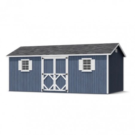 Little Cottage Co. Pre-Cut 10x20 Classic Workshop Wood Shed Kit - (10x20 CWS-PC)