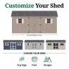 Little Cottage Co. Pre-Cut 12x18 Classic Workshop Wood Shed Kit - (12x18 CWS-PC) Little Cottage Co. Pre-Cut 12x18 Classic Workshop Wood Shed Kit - (12x18 CWS-PC)