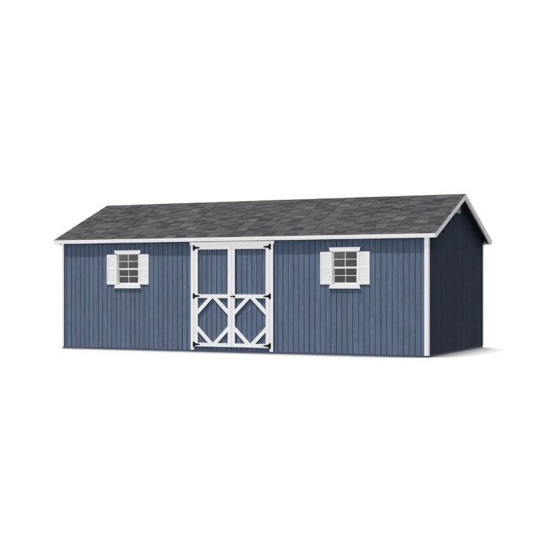 Little Cottage Co. Pre-Cut 12x24 Classic Workshop Wood Shed Kit - (12x24 CWS-PC)