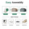 Little Cottage Co. 8x16 Classic Gambrel Barn Wood Shed Kit w/ 4' Sidewall - (8x16 CGB-4-PC) Little Cottage Co. 8x16 Classic Gambrel Barn Wood Shed Kit w/ 4' Sidewall - (8x16 CGB-4-PC)