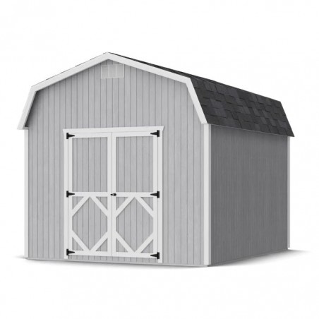 Little Cottage Co. 10x12 Classic Gambrel Barn Wood Shed Kit w/ 6' Sidewalls - (10x12 CGB-6-PC) Little Cottage Co. 10x12 Classic Gambrel Barn Wood Shed Kit w/ 6' Sidewalls - (10x12 CGB-6-PC)