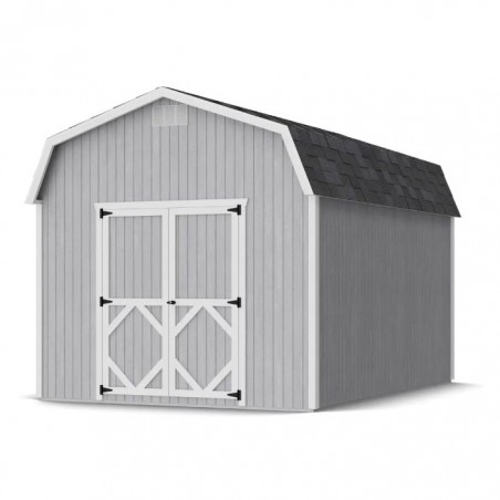 Little Cottage Co. 10x14 Classic Gambrel Barn Wood Shed Kit w/ 6' Sidewalls - (10x14 CGB-6-PC) Little Cottage Co. 10x14 Classic Gambrel Barn Wood Shed Kit w/ 6' Sidewalls - (10x14 CGB-6-PC)