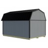Best Barns Craftsman's Cove Standard 10x12 Wood Barn Kit w/ Doors Centered on Gable - (CCOVDG12)